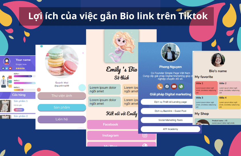 Bio Link là gì? Hướng dẫn tạo Bio link - Gan link Bio tren TikTok 2