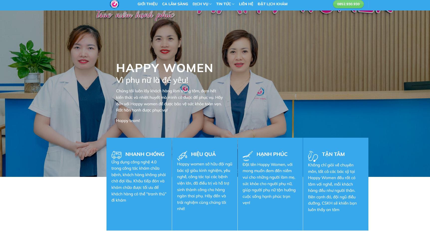 Thiết kế Website - Marketing Online - Phần mềm - happy woman